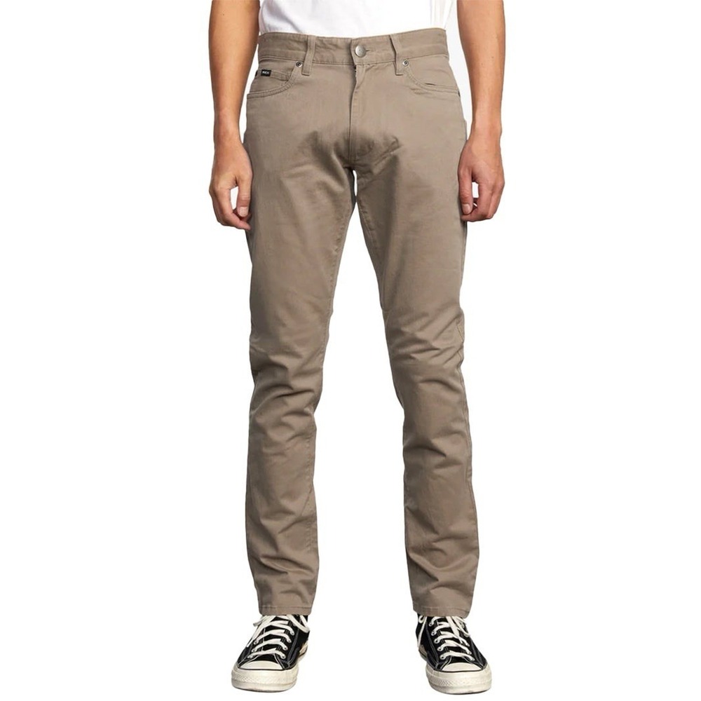RVCA Daggers Twill Slim Straight Leg Opening 15" Waist 33 Length 32